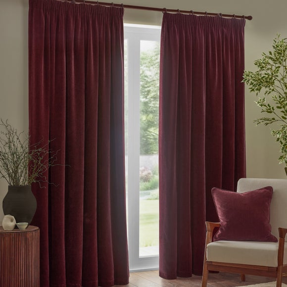 Yard Chenille Pencil Pleat Curtains - image 1