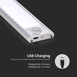 V-TAC 2W PIR Motion Sensor LED Cabinet Light - thumbnail 6