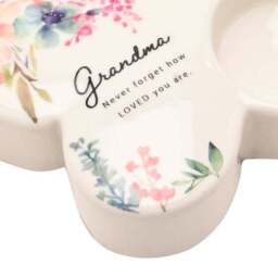 The Cottage Garden Floral Butterfly Ceramic Tealight Holder - thumbnail 4