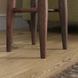 Haider Plinth Side Table, Acacia Wood - thumbnail 4
