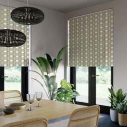 Zander Geometric Print Daylight Made to Measure Roller Blind - thumbnail 3