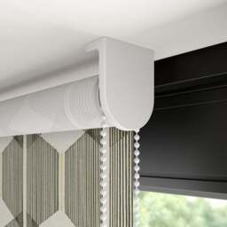 Zander Geometric Print Daylight Made to Measure Roller Blind - thumbnail 5