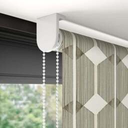 Zander Geometric Print Daylight Made to Measure Roller Blind - thumbnail 4