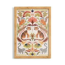 Nature's Exhibitionists Safari Animals Framed Print - thumbnail 3