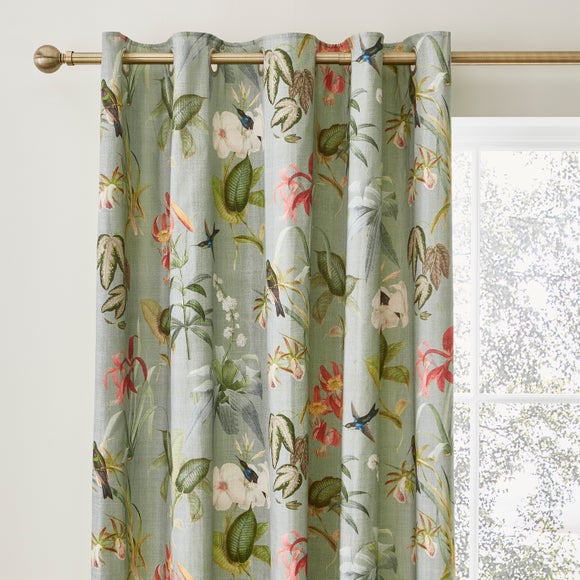 Fresh Botanical Eyelet Curtains - image 1