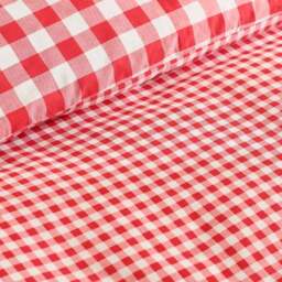Catherine Lansfield Bamford Gingham Check Polycotton Duvet Cover & Pillowcase Set - thumbnail 4