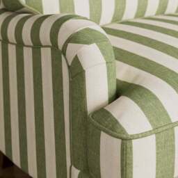 Beatrice II Woven Stripe Single Snuggle Sofa Bed - thumbnail 3