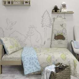 Gruffalo My First 100% Cotton Cotbed Duvet Cover & Pillowcase Set - thumbnail 4