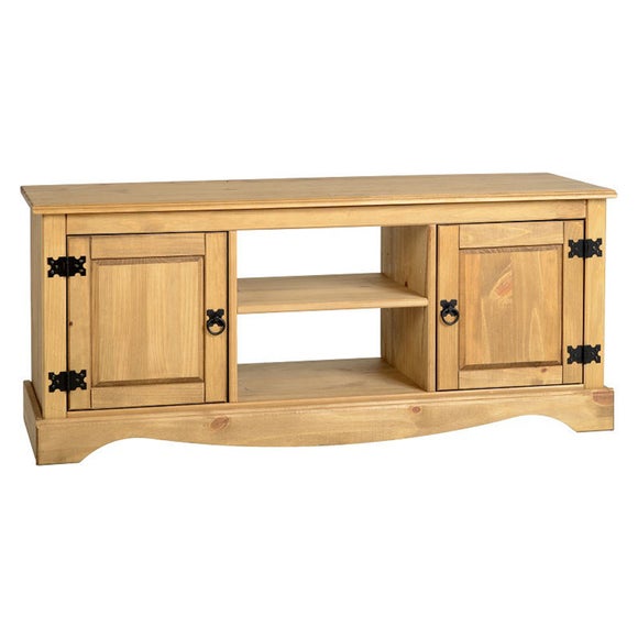 "Corona 2 Door TV Unit, Pine for TVs up to 55"""