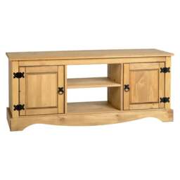 "Corona 2 Door TV Unit, Pine for TVs up to 55"""