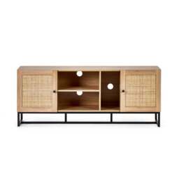 "Hollis Oak TV Unit for TVs up to 67""" - thumbnail 2