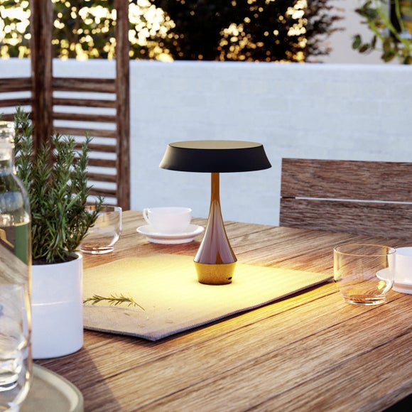 EGLO Turcio Rechargeable Touch Dimmable LED Outdoor Table Lamp - image 1