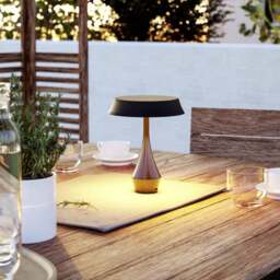 EGLO Turcio Rechargeable Touch Dimmable LED Outdoor Table Lamp