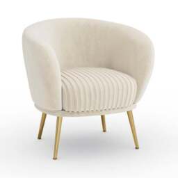 Bella Velvet Cocktail Chair - thumbnail 6