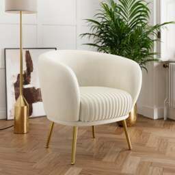 Bella Velvet Cocktail Chair - thumbnail 1