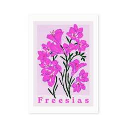 East End Prints Freesias Print - thumbnail 2