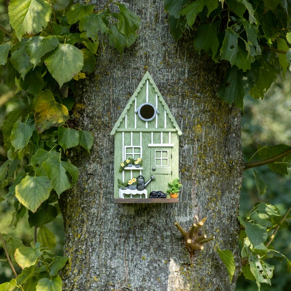 Fallen Fruits Garden Shed Bird House - image 1