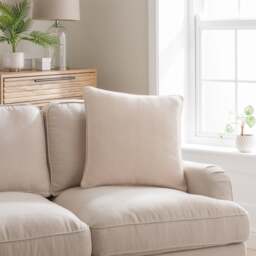 Soft Chenille Square Cushion Cover - thumbnail 1