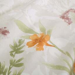 Autumn Floral Trail 100% Cotton Duvet Cover & Pillowcase Set - thumbnail 5