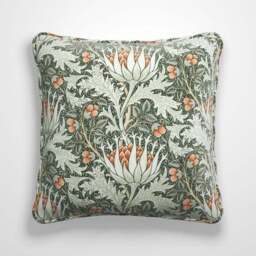 William Morris At Home Artichoke Velvet Made to Order Cushion Cover - thumbnail 2