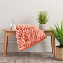 Geo Cotton Towel