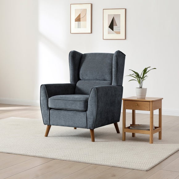 Levi Chenille Wing Chair - image 1