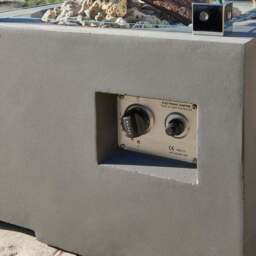 Happy Cocooning Small Square Grey Fire Pit - thumbnail 2