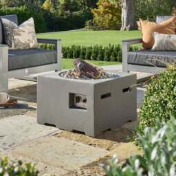 Happy Cocooning Small Square Grey Fire Pit - thumbnail 6