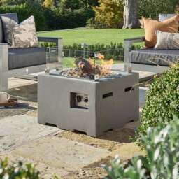 Happy Cocooning Small Square Grey Fire Pit - thumbnail 5
