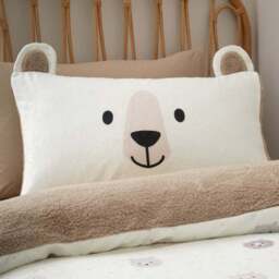 Catherine Lansfield Cosy Bear Duvet and Pillowcase Set - thumbnail 2