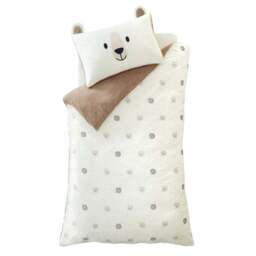 Catherine Lansfield Cosy Bear Duvet and Pillowcase Set - thumbnail 5