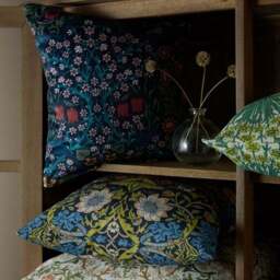 William Morris At Home Lodden Velvet Made to Order Cushion Cover - thumbnail 5