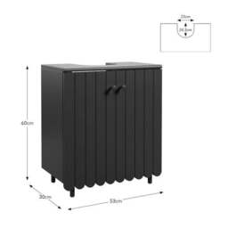 Scallop Under Sink Unit - thumbnail 6