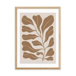 East End Prints Brown Branch Print - thumbnail 2