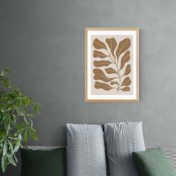East End Prints Brown Branch Print - thumbnail 1
