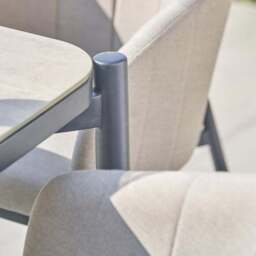 Pacific Lifestyle Nevada Putty Outdoor 6 Seater Dining Set - thumbnail 2