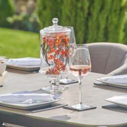 Pacific Lifestyle Nevada Putty Outdoor 6 Seater Dining Set - thumbnail 3