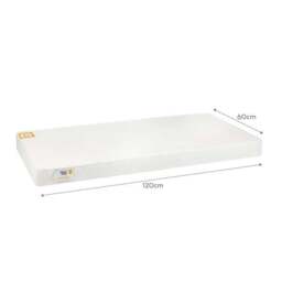 Mother&Baby White Gold Hypoallergenic Pocket Sprung Mattress - thumbnail 3
