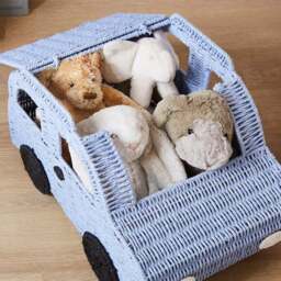 Blue Car Storage Basket - thumbnail 2