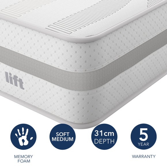 Silentnight Lift Replenish 2000 Pocket Soft Hybrid Mattress - image 1