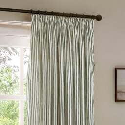 Yard Hebden Striped Pencil Pleat Curtains (Blackout Available) - thumbnail 1