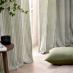Yard Hebden Striped Pencil Pleat Curtains (Blackout Available) - thumbnail 4