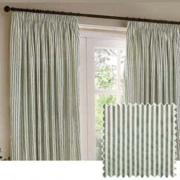 Yard Hebden Striped Pencil Pleat Curtains (Blackout Available) - thumbnail 5