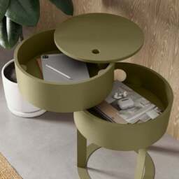 Addison Swivel Bedside Table - thumbnail 3
