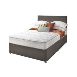 Silentnight Divan Set with Paris Headboard and 800 Pocket Spring Memory Foam Mattress - thumbnail 6