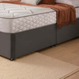 Silentnight Divan Set with Paris Headboard and 800 Pocket Spring Memory Foam Mattress - thumbnail 4