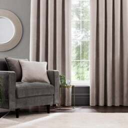 Chenille Ultra Blackout Eyelet Curtains - thumbnail 4