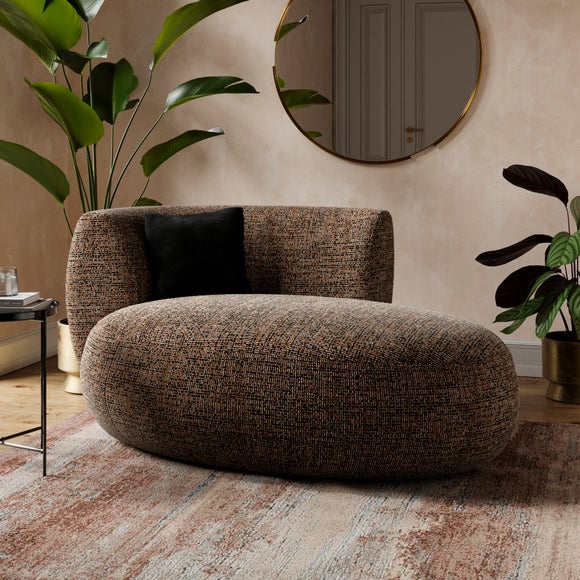 Lozenge Luxe Boucle Chaise Longue - image 1