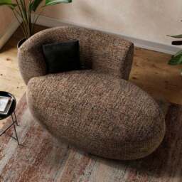 Lozenge Luxe Boucle Chaise Longue - thumbnail 5
