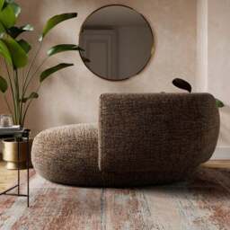 Lozenge Luxe Boucle Chaise Longue - thumbnail 2